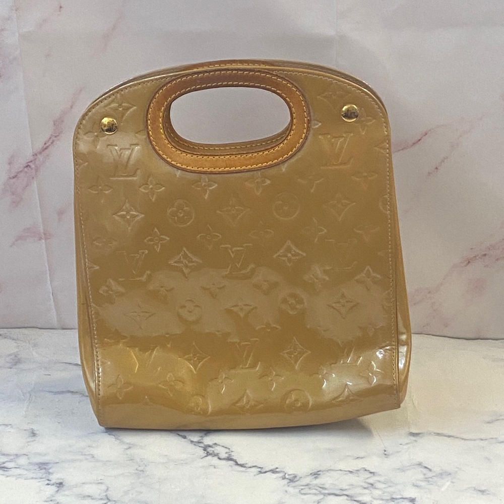 GUC Louis Vuitton Maple Leather Vernis Handbag - Picture 1 of 7